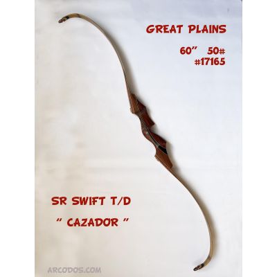 GREAT PLAINS "SR SWIFT" T/D 60" "CAZADOR" GREAT PLAINS "SR SWIFT" T/D 60" "CAZADOR"