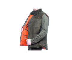 Chaleco Acolchado Verde/Naranja Chaleco Acolchado Verde/Naranja